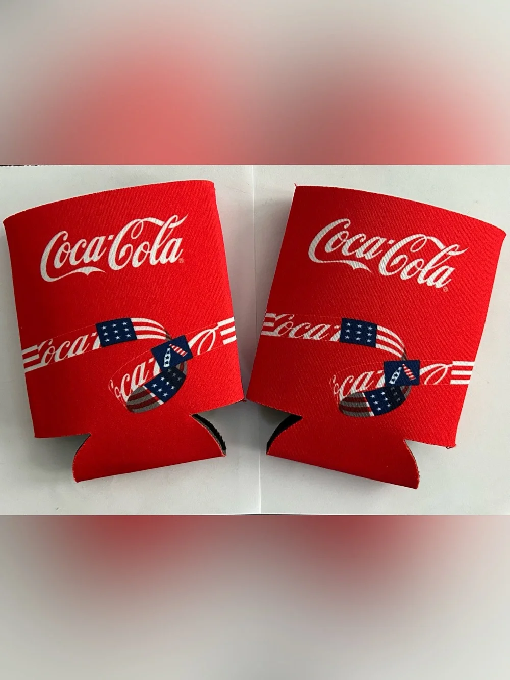 NEW!! Authentic Limited Edition Coca Cola x Target Collab Can Cooler Set (NWT)